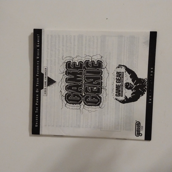 Vintage Sega game genie video game enhancer game gear - Picture 11 of 13